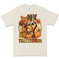 Bone My 1st Thanksgiving Premium Tee - NancyCooperArtShop