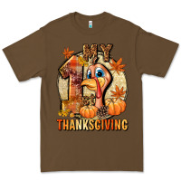 Cacao My 1st Thanksgiving Premium Tee - NancyCooperArtShop