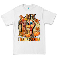 White My 1st Thanksgiving Premium Tee - NancyCooperArtShop