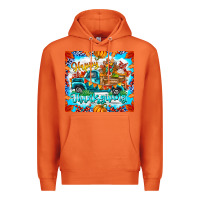 Carrot happy thanksgiving Premium Hoodie - CowhideDigitalArt