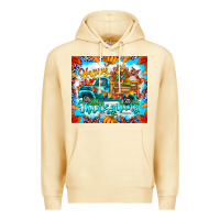 Pina Colada happy thanksgiving Premium Hoodie - CowhideDigitalArt