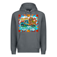 Rock happy thanksgiving Premium Hoodie - CowhideDigitalArt