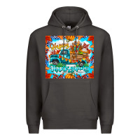 Smoke happy thanksgiving Premium Hoodie - CowhideDigitalArt