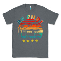 Charcoal Heather rv pilot camping funny vintage motorhome travel vacation t shirt Classic Tee - maiPhamDesign