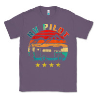 Lavender rv pilot camping funny vintage motorhome travel vacation t shirt Classic Tee - maiPhamDesign