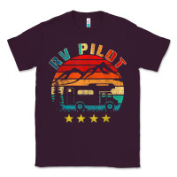 Plum rv pilot camping funny vintage motorhome travel vacation t shirt Classic Tee - maiPhamDesign