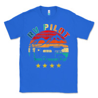 True Royal rv pilot camping funny vintage motorhome travel vacation t shirt Classic Tee - maiPhamDesign