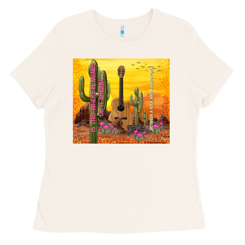 Is This Where It Mends Or It Breaks Ladies Tee by TumblerDesignByShophia | Teevron