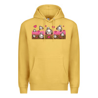 Antique Gold shih tzu dogs libbey glass Premium Hoodie - Jasminsmagicworld
