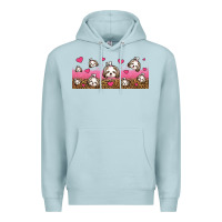 Blue Mist shih tzu dogs libbey glass Premium Hoodie - Jasminsmagicworld