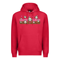 Cardinal shih tzu dogs libbey glass Premium Hoodie - Jasminsmagicworld