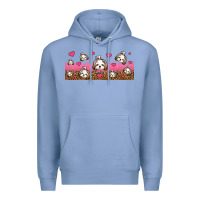 Colony Blue shih tzu dogs libbey glass Premium Hoodie - Jasminsmagicworld