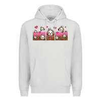 Dove Grey shih tzu dogs libbey glass Premium Hoodie - Jasminsmagicworld
