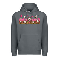 Rock shih tzu dogs libbey glass Premium Hoodie - Jasminsmagicworld