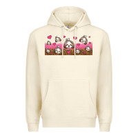 Sandshell shih tzu dogs libbey glass Premium Hoodie - Jasminsmagicworld
