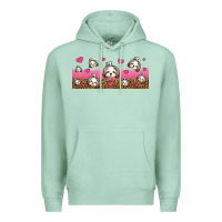 Seafoam shih tzu dogs libbey glass Premium Hoodie - Jasminsmagicworld