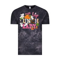 Cloud Black One hip Lunch Lady Easter Day Vintage Tee - CowGirlArtShop