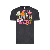 Vintage Black One hip Lunch Lady Easter Day Vintage Tee - CowGirlArtShop