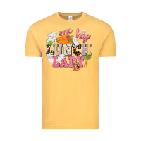 Vintage Mustard One hip Lunch Lady Easter Day Vintage Tee - CowGirlArtShop