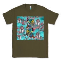 Army Green fish lures Classic Tee - TumblerDesignByShophia