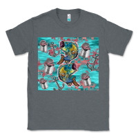 Charcoal Heather fish lures Classic Tee - TumblerDesignByShophia