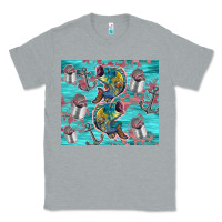 Heather Grey fish lures Classic Tee - TumblerDesignByShophia