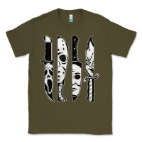 Army Green scary horror movies halloween Classic Tee - maiPhamDesign