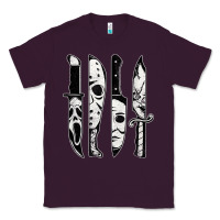 Plum scary horror movies halloween Classic Tee - maiPhamDesign