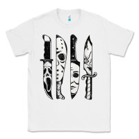 White scary horror movies halloween Classic Tee - maiPhamDesign