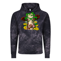Cloud Black St. Patrick's Day cow Vintage Hoodie - OliviaCreatesArt
