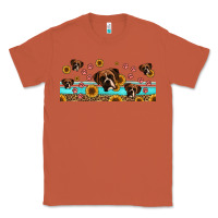 Copper western boxer dogs Classic Tee - Jasminsmagicworld