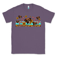 Lavender western boxer dogs Classic Tee - Jasminsmagicworld