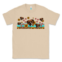 Mushroom western boxer dogs Classic Tee - Jasminsmagicworld