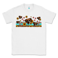 White western boxer dogs Classic Tee - Jasminsmagicworld