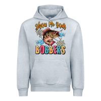 Heather Grey show me your bobbers Urban Hoodie - JahusDesignShop