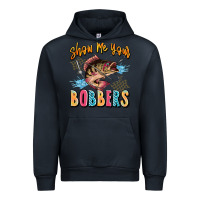 Navy show me your bobbers Urban Hoodie - JahusDesignShop