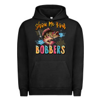 Pigment Black show me your bobbers Urban Hoodie - JahusDesignShop