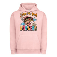 Pigment Salmon show me your bobbers Urban Hoodie - JahusDesignShop