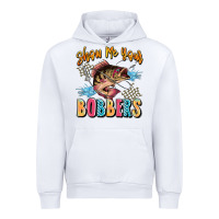White show me your bobbers Urban Hoodie - JahusDesignShop