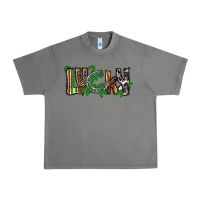 Tornado Lucky horseshoe St. Patrick's Day Urban Heavy Tee - CowGirlArtShop