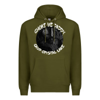 Army Green jason voorhees choke me daddy camp crystal lake shirt Premium Hoodie - maiPhamDesign