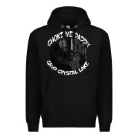 Black jason voorhees choke me daddy camp crystal lake shirt Premium Hoodie - maiPhamDesign