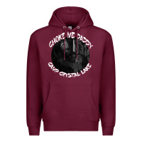 Burgundy jason voorhees choke me daddy camp crystal lake shirt Premium Hoodie - maiPhamDesign