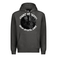 Charcoal Heather jason voorhees choke me daddy camp crystal lake shirt Premium Hoodie - maiPhamDesign