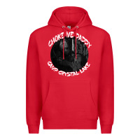 Red jason voorhees choke me daddy camp crystal lake shirt Premium Hoodie - maiPhamDesign