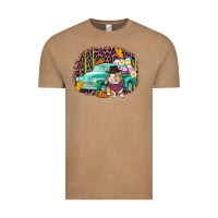 Vintage Coffee Western rabbit Easter Day Vintage Tee - CowGirlArtShop