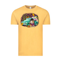 Vintage Mustard Western rabbit Easter Day Vintage Tee - CowGirlArtShop