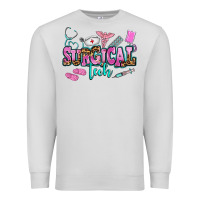 Dove Grey surgical tech Premium Sweatshirt - AdoDesignShop