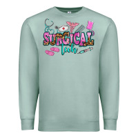 Seafoam surgical tech Premium Sweatshirt - AdoDesignShop