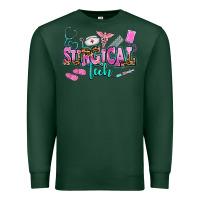 Sports Green surgical tech Premium Sweatshirt - AdoDesignShop